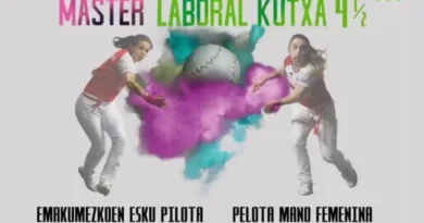 Arrigorriaga pelota final del Master Laboral Kutxa de Cuatro y Medio