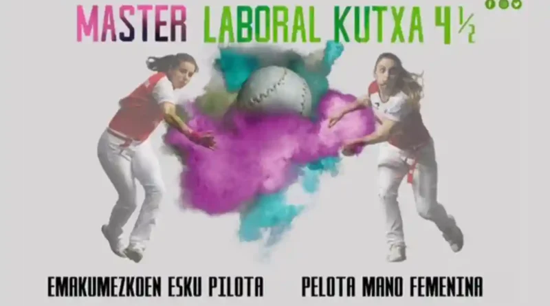 Arrigorriaga pelota final del Master Laboral Kutxa de Cuatro y Medio