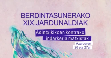 Jornadas de Igualdad Galdakao