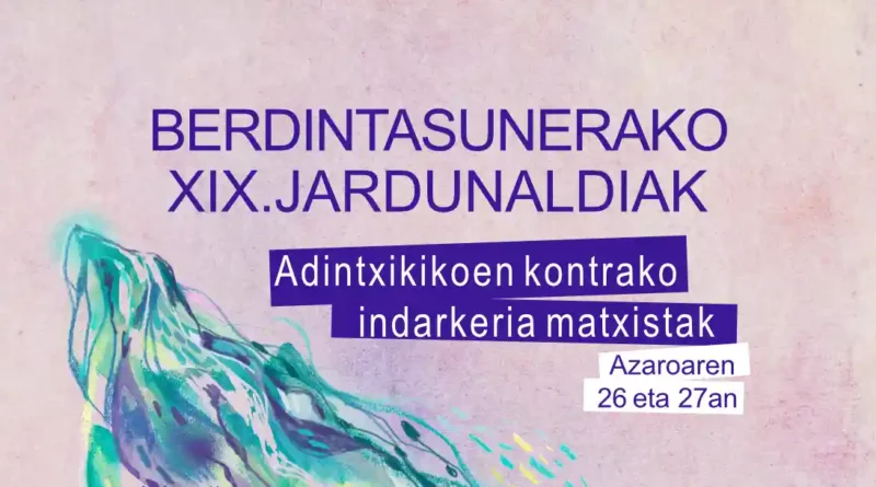 Jornadas de Igualdad Galdakao