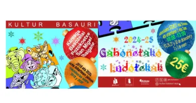 Ludotecas navideñas Kultur Etxea Basauri
