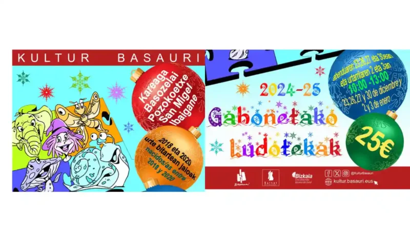 Ludotecas navideñas Kultur Etxea Basauri