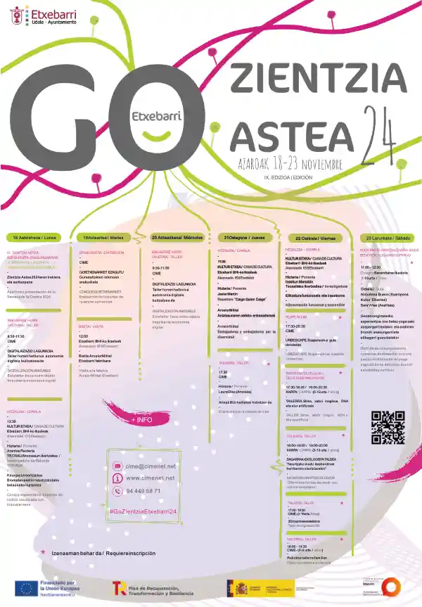 GO!! Zientzia aAtea 24 Etxebarri