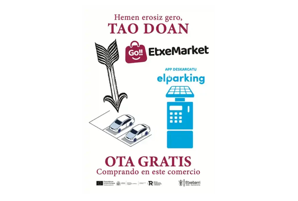 Etxebarri Aparca gratis-OTA gratis comercio
