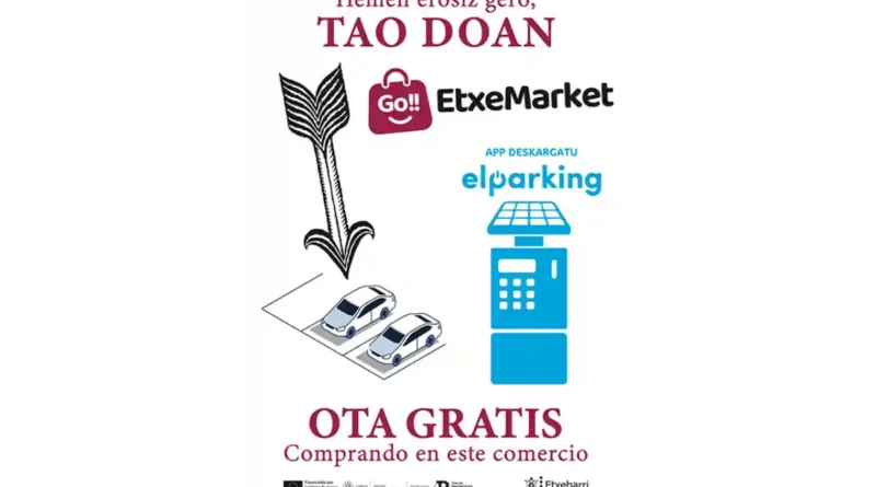 Etxebarri Aparca gratis-OTA gratis comercio