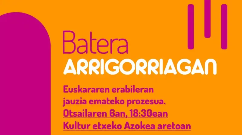 Batera Arrigorriagan