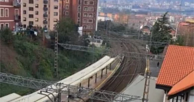 Basauri estación ADIF San Fasuto ruidos