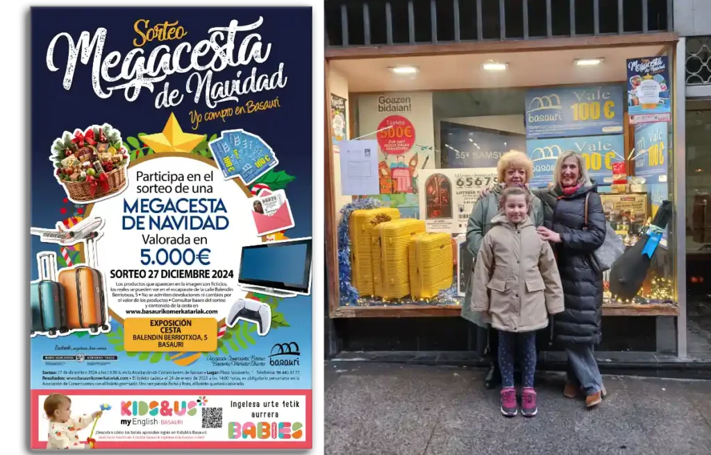 Entrega Megacesta Asociación de Comerciantes de Basauri