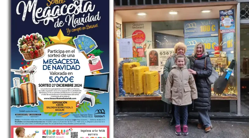 Entrega Megacesta Asociación de Comerciantes de Basauri