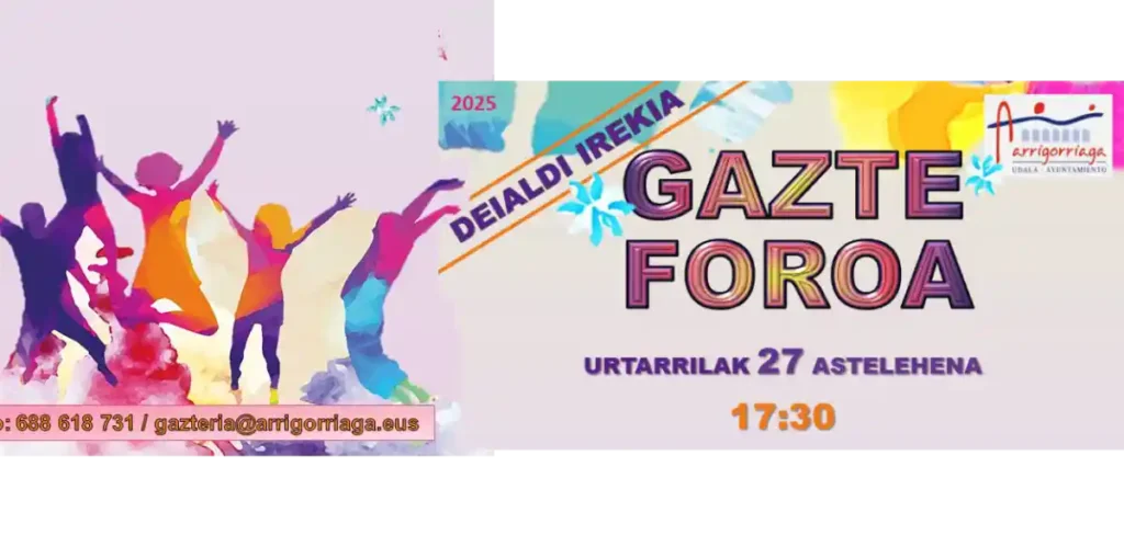 Gazte foro Arrigorriaga