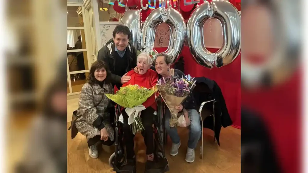 Mertxe Anda 100 años