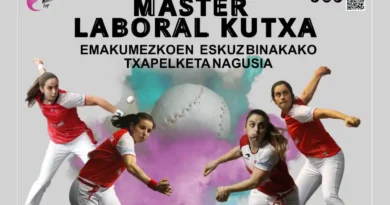 Pelota mano femenina Arrigorriaga