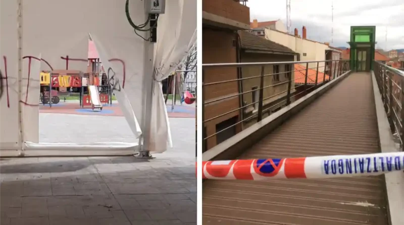 actos incívicos Basauri