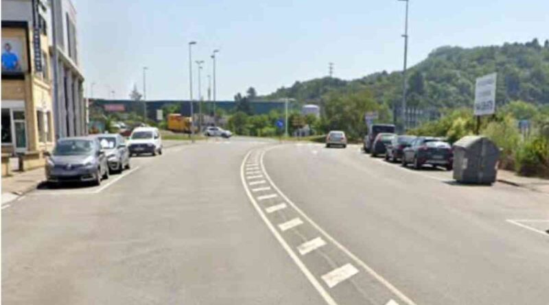 asfaltado calle Artunduaga acceso Bilbondo en Basauri