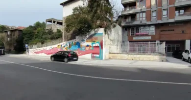 Acera en la calle Bizkaia Galdakao