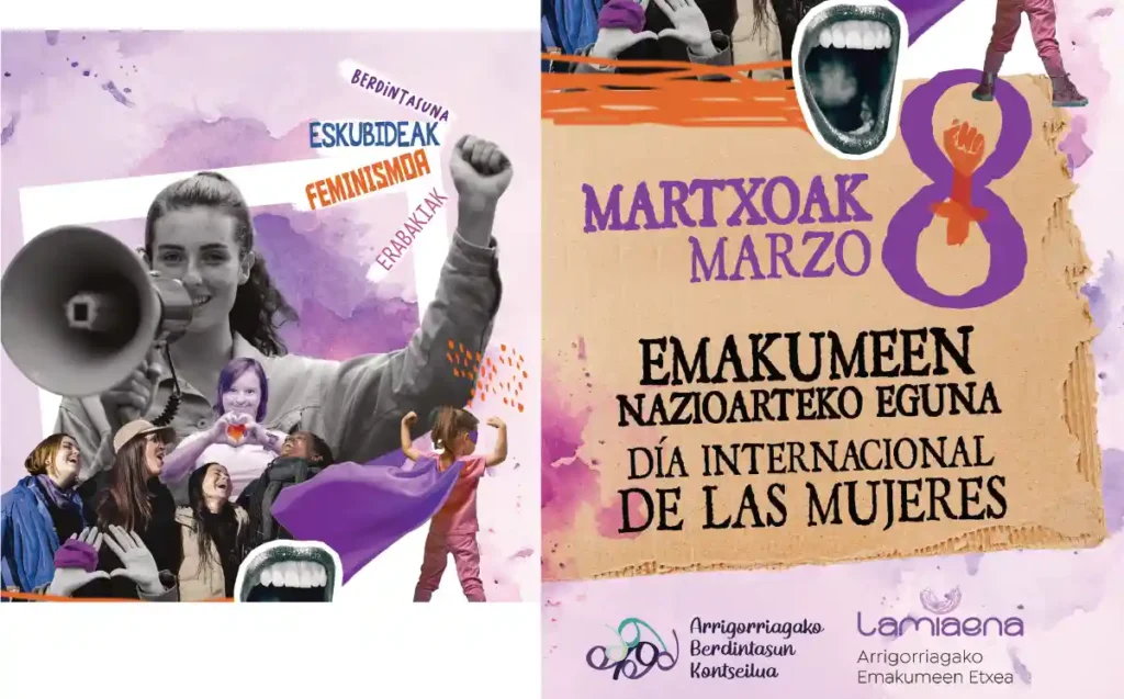 Arrigorriaga programa feminista 8M