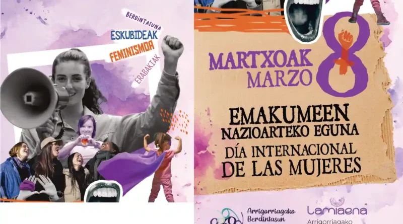 Arrigorriaga programa feminista 8M