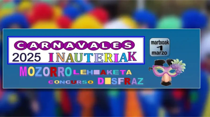 Carnavales Ugao-Miraballes concurso de disfraces