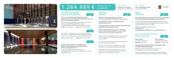 Tríptico polideportivo  El Jaro Ugao-Miraballes