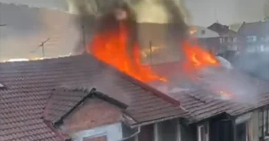 Basauri incendio Kareaga Goikoa nº 5
