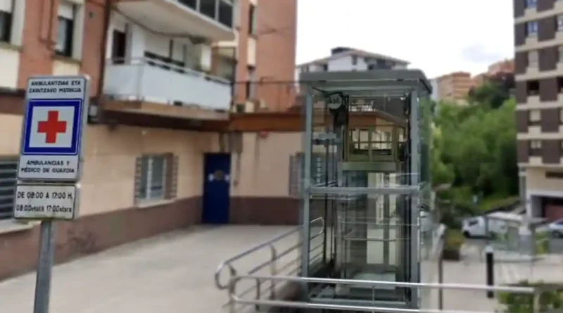 Ascensor ambulatorio de El Kalero Basauri