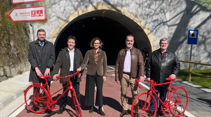 Bidegorri Basauri-Etxebarri Bilbao inauguración