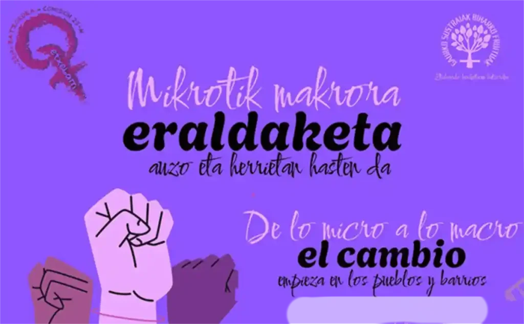 8 de marzo Etxebarri programa