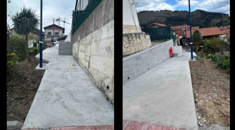 Etxebarri camnino entre Calles Castilla y Aragón