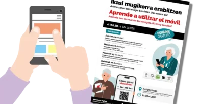 Arrigorriaga cursos de móviles para mayores