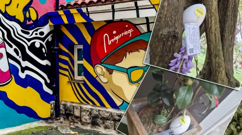 Arrigorriaga Gaztegune huevos de Pascua