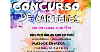 Concurso cartel fiestas de San Antonio Etxebarri