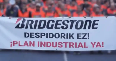 Manifestación Bridgestone Basauri