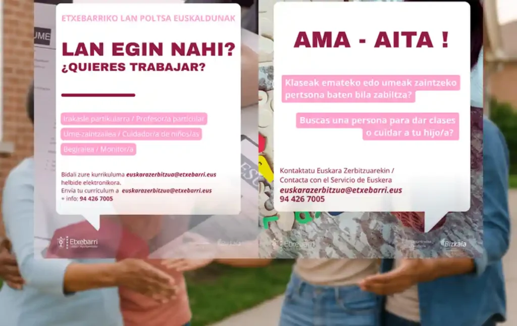 Bolsa de trabajo Etxebarri