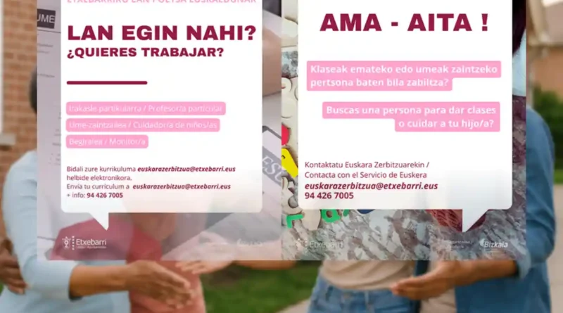 Bolsa de trabajo Etxebarri