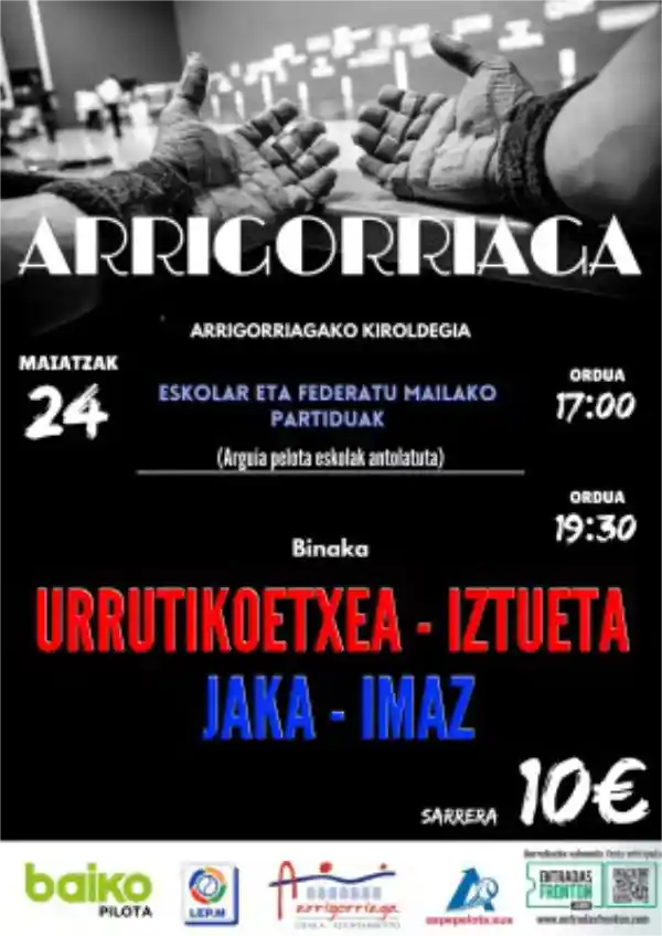 Festival pelota en Arrigorriaga