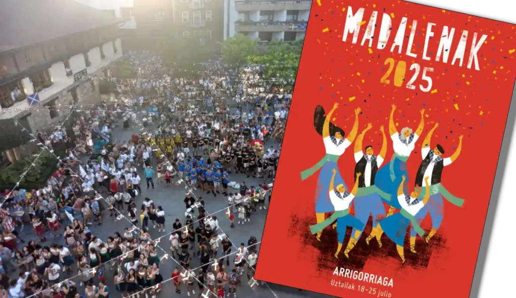 Cartel Madalenak 2025 Arrigorriaga Natalia Gil Cabezas