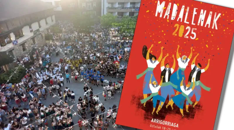 Cartel Madalenak 2025 Arrigorriaga Natalia Gil Cabezas