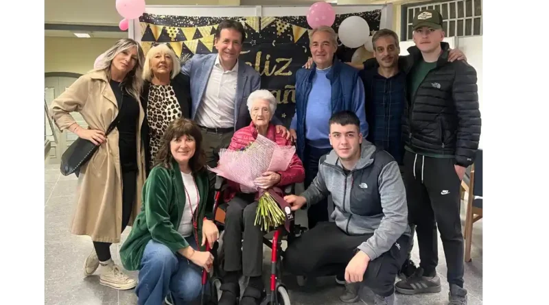 Nieves Muñoz nueva centenaria Basauri