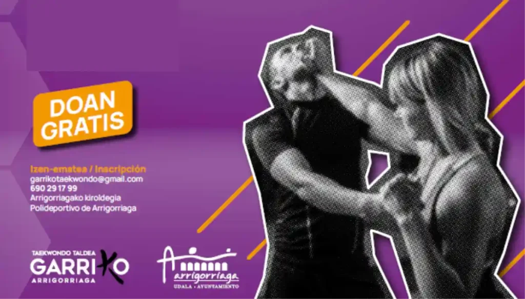 Curso defensa personal para mujeres Arrigorriaga