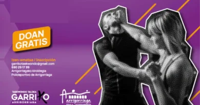 Curso defensa personal para mujeres Arrigorriaga