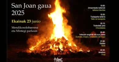 Arrigorriaga San Juan hoguera