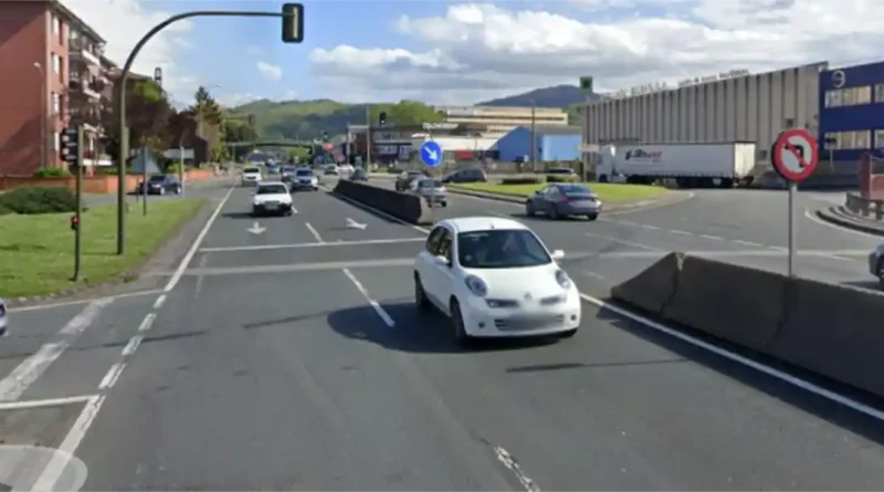 Galdakao cortes de tráfico N-634 Aperribai