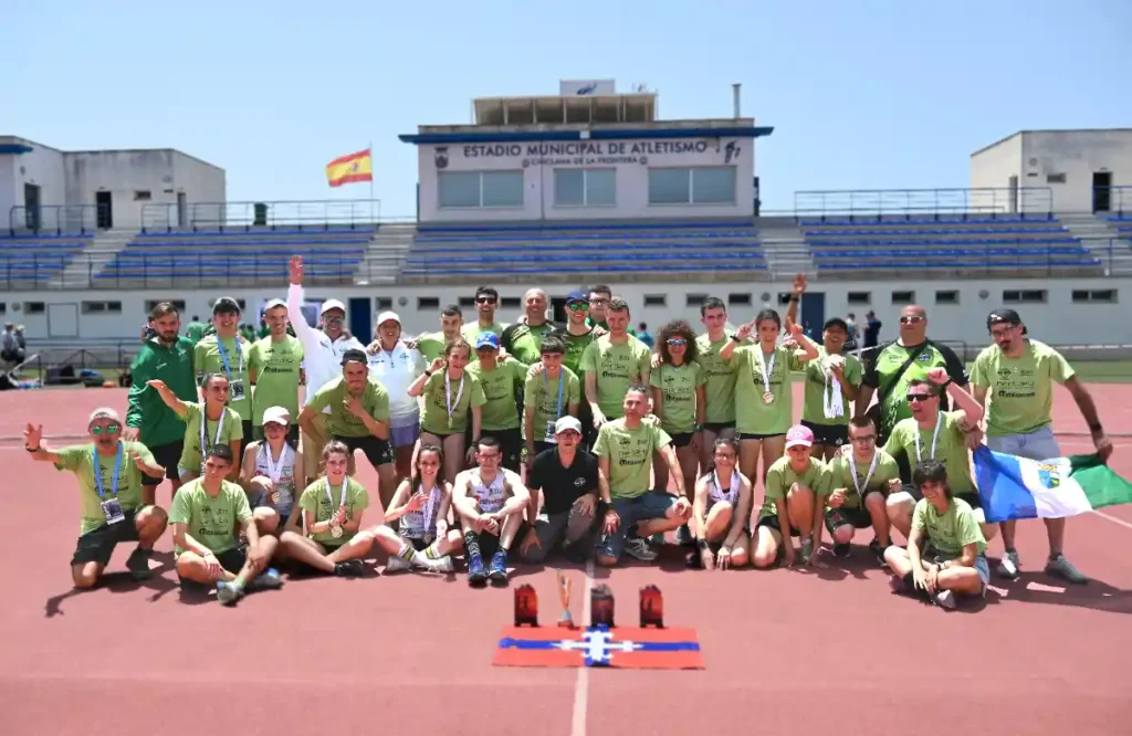 club Paralímpico Javi Conde campeón de España en pista FEDDI