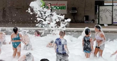 Fiesta de la espuma Arrigorriaga