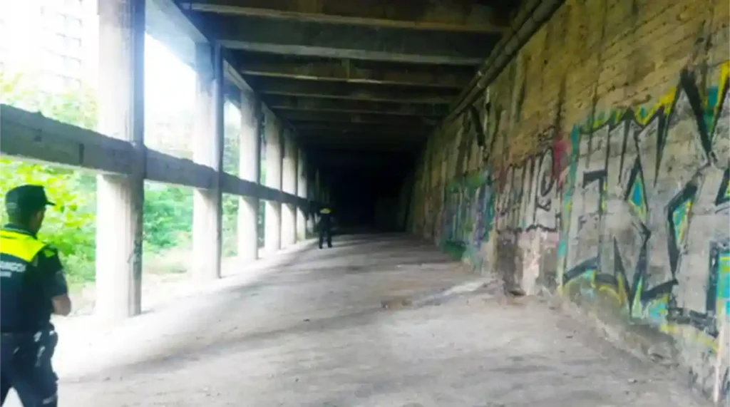 cauce del río en Ariz Basauri