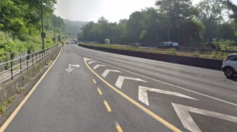 salida en la N-634 hacia Galdakao