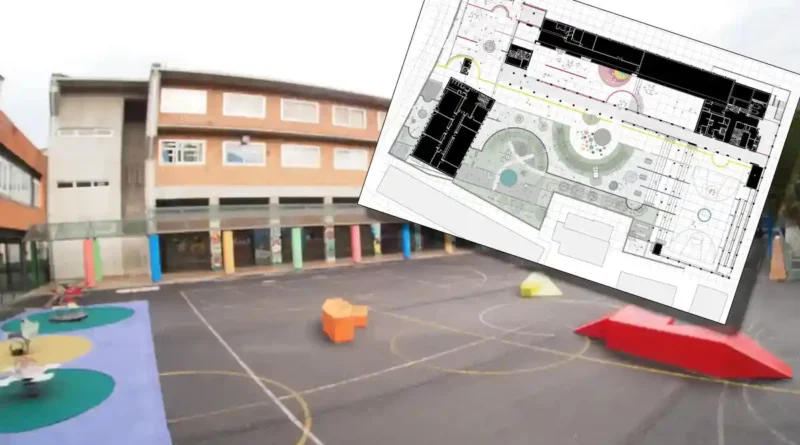 patio inclusivo escuela de Arrigorriaga