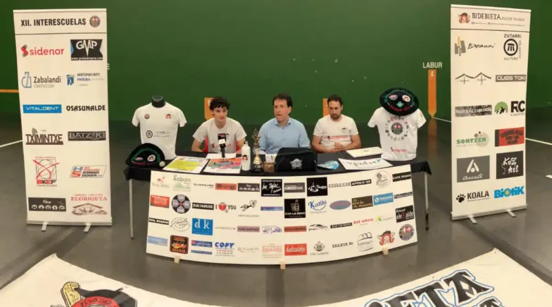 XII Torneo Interescuelas de de pelota de Basauri