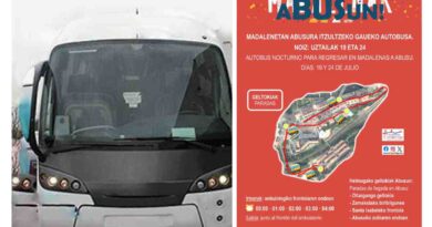 Arrigorriaga autobus nocturno a Abusu