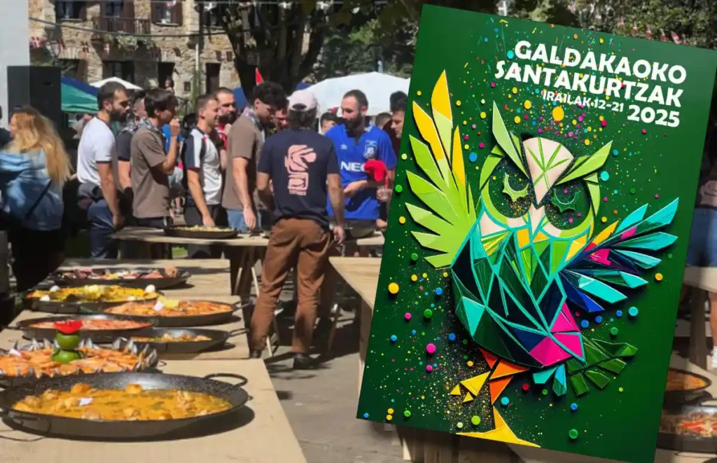 Concurso de cuadrillas fiestas de Galdakao